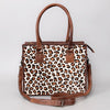 ADBG1021 American Darling Western Hair-On Cowhide Genuine Leather Tote Bag