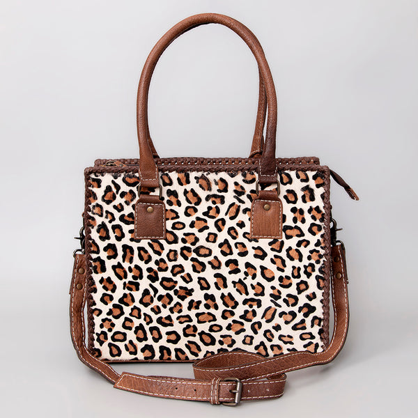 ADBG1021 American Darling Western Hair-On Cowhide Genuine Leather Tote Bag