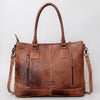 ADBG1022 American Darling Western Hair-On Cowhide Leather Tote Bag