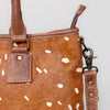 ADBG1022 American Darling Western Hair-On Cowhide Leather Tote Bag