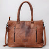 ADBG1022 American Darling Western Hair-On Cowhide Leather Tote Bag