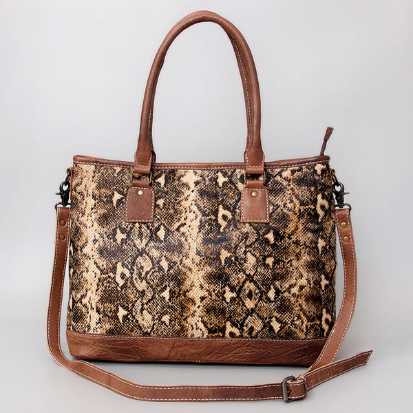 ADBG1022 American Darling Western Hair-On Cowhide Leather Tote Bag