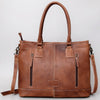 ADBG1022 American Darling Western Hair-On Cowhide Leather Tote Bag