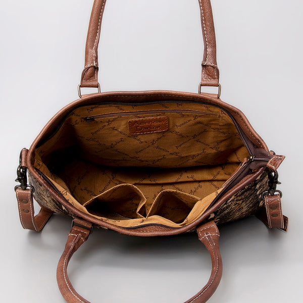 ADBG1022 American Darling Western Hair-On Cowhide Leather Tote Bag