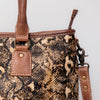 ADBG1022 American Darling Western Hair-On Cowhide Leather Tote Bag