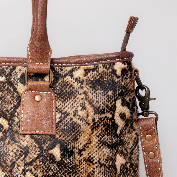 ADBG1022 American Darling Western Hair-On Cowhide Leather Tote Bag