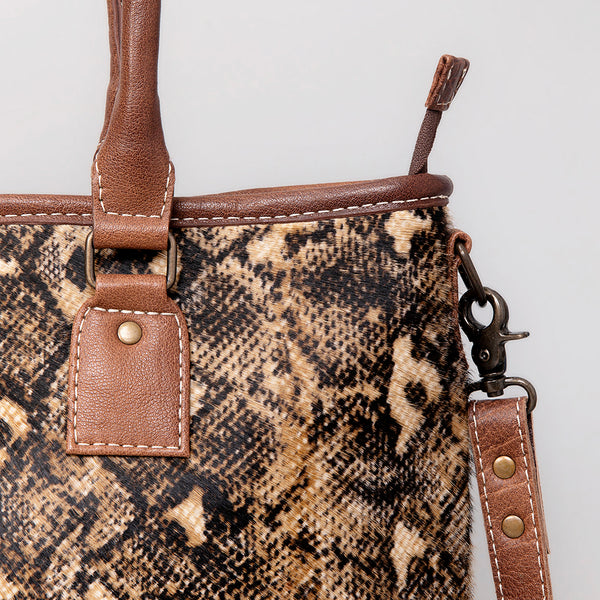 ADBG1022 American Darling Western Hair-On Cowhide Leather Tote Bag