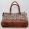 ADBG1022 American Darling Western Hair-On Cowhide Leather Tote Bag