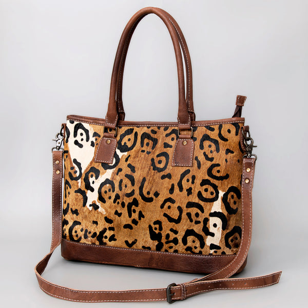 ADBG1022 American Darling Western Hair-On Cowhide Leather Tote Bag