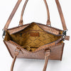 ADBG1026 American Darling Crocodile-Embossed Genuine Leather Tote Bag Western Luxury Handbag