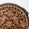 ADBGA305 American Darling Buck Stitched Hand Tooled Leather Canteen Bag