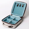 ADBGA311 American Darling Tooled Leather and Cowhide Floral Western Jewelry Case
