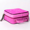 ADBGA312 American Darling Genuine Leather Hair-On Cowhide Pink Jewelry Case