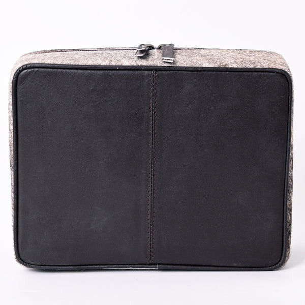 ADBGA314 American Darling Buck Stitched Hand Tooled Cowhide Jewelry Case