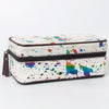 ADBGA318 American Darling Western Paint Splatter Hair-On Cowhide Jewelry case