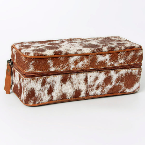 ADBGA318 American Darling Western Paint Splatter Hair-On Cowhide Jewelry case