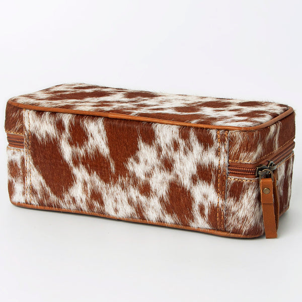ADBGA318 American Darling Western Paint Splatter Hair-On Cowhide Jewelry case