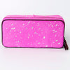 ADBGA318 American Darling Pink Paint Splatter Hair-On Cowhide Jewelry case