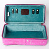 ADBGA318 American Darling Pink Paint Splatter Hair-On Cowhide Jewelry case