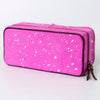 ADBGA318 American Darling Pink Paint Splatter Hair-On Cowhide Jewelry case