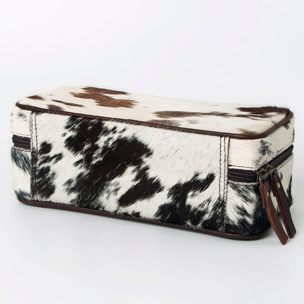 ADBGA318 American Darling Western Paint Splatter Hair-On Cowhide Jewelry case