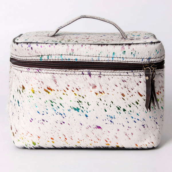 ADBGA320 American Darling Hair-On Cowhide Genuine Leather Jewelry Case