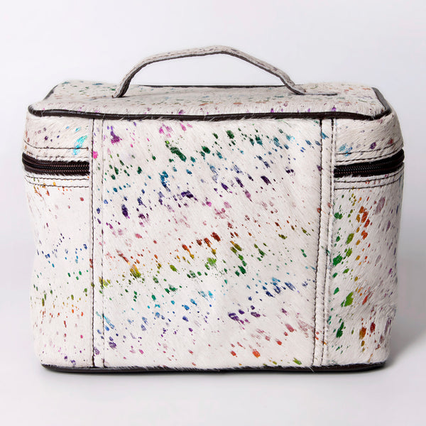 ADBGA320 American Darling Hair-On Cowhide Genuine Leather Jewelry Case