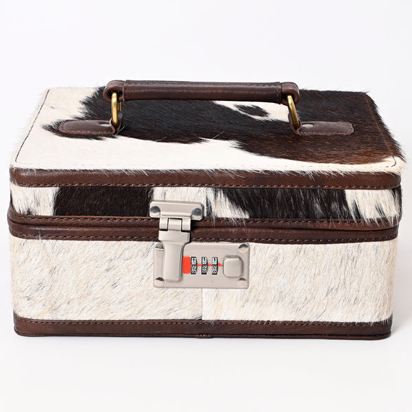 ADBGA321E American Darling Hair-On Cowhide & Genuine Leather Travel Jewelry case