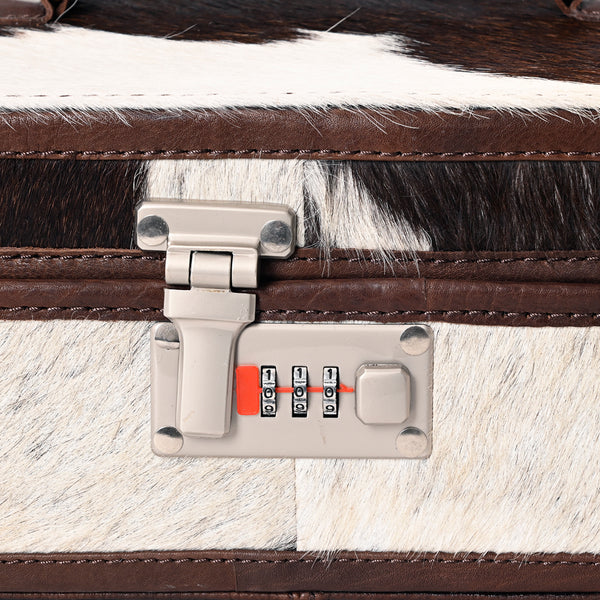ADBGA321E American Darling Hair-On Cowhide & Genuine Leather Travel Jewelry case