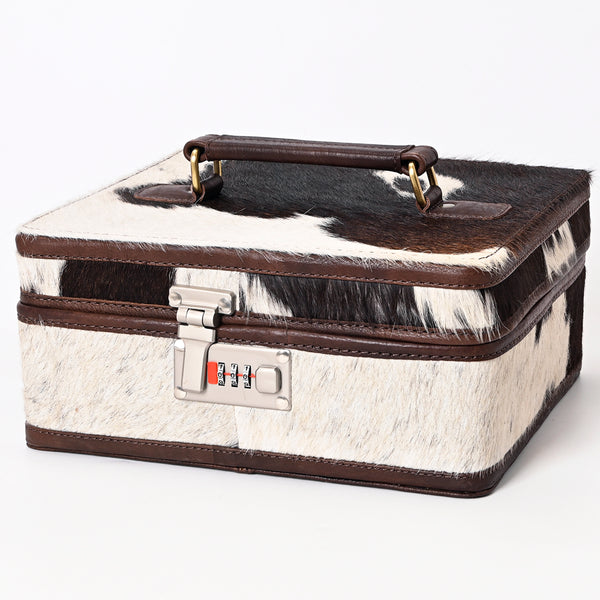ADBGA321E American Darling Hair-On Cowhide & Genuine Leather Travel Jewelry case