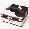 ADBGA321E American Darling Hair-On Cowhide & Genuine Leather Travel Jewelry case