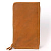ADBGA323 American Darling Hand Tooled Leather Hair-On Cowhide Travel Jewelry Case