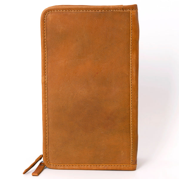 ADBGA323 American Darling Hand Tooled Leather Hair-On Cowhide Travel Jewelry Case