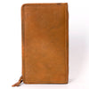 ADBGA323 American Darling Hand Tooled Leather Hair-On Cowhide Travel Jewelry Case