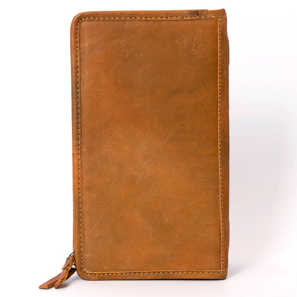 ADBGA323 American Darling Hand Tooled Leather Hair-On Cowhide Travel Jewelry Case