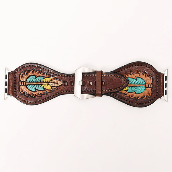 LC-ADWAR115 Genuine American Leather I watch Strap Unisex