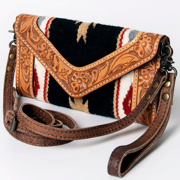 ADBG906 American Darling Handcrafted Hand Tooled Leather Saddle Blanket Envelope