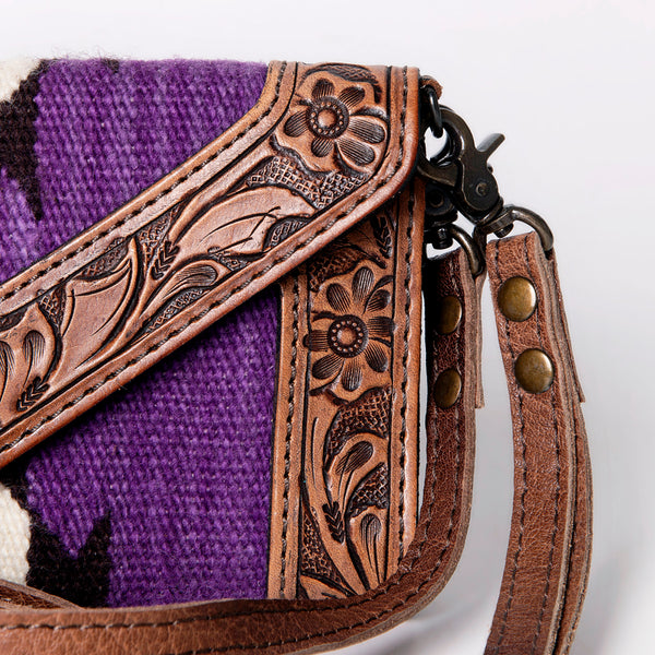 ADBG906 American Darling Handcrafted Hand Tooled Leather Saddle Blanket Envelope