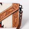 ADBG906 American Darling Handcrafted Hand Tooled Leather Saddle Blanket Envelope