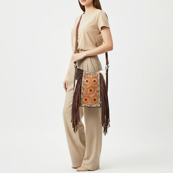 LC-ADBGZ690 Messenger Genuine Western Leather Women Bag