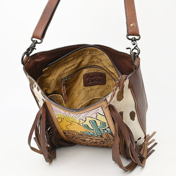 LC-ADBGZ690F Messenger Genuine Western Leather Women Bag