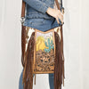 LC-ADBGZ690F Messenger Genuine Western Leather Women Bag