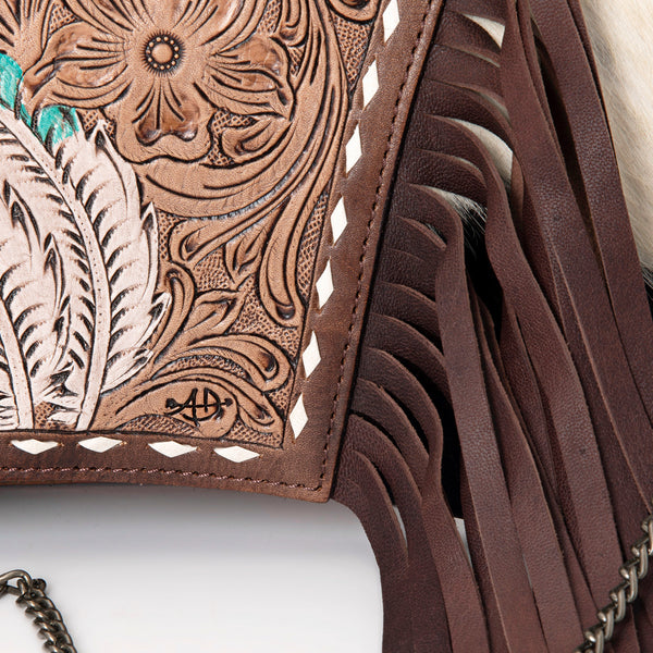 LC-ADBGZ691D Crossbody Genuine Western Leather Women Bag