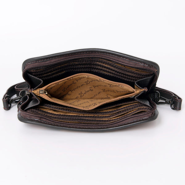 LC-ADBGZ692A Organiser Genuine Western Leather Women Bag Belle