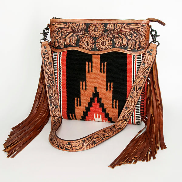 LC-ADBGZ678 Crossbody Genuine Western Leather Women Bag