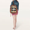 ADBG1029 American Darling Western Saddle Blanket Backpack Handwoven Genuine Leather