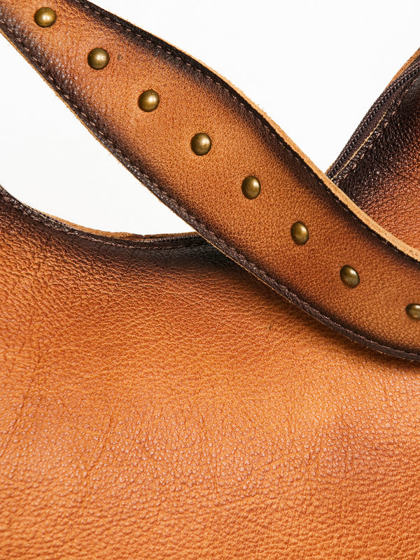 ADBG1031 American Darling Handwoven Saddle Blanket Hobo Bag Western Leather Shoulder Bag