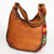 ADBG1031 American Darling Handwoven Saddle Blanket Hobo Bag Western Leather Shoulder Bag