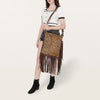 ADBGS192 Large Crossbody Genuine Western Leather Women Bag Faye