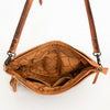 ADBG1035B American Darling Hair-On Cowhide Crossbody Genuine Leather Western Bag